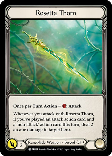 Rosetta Thorn [BRI004] (Tales of Aria Briar Blitz Deck)  1st Edition Normal