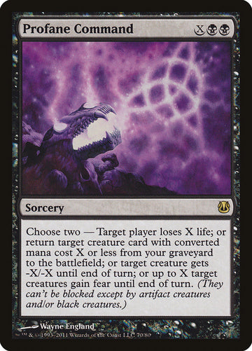 Profane Command [Duel Decks: Ajani vs. Nicol Bolas]