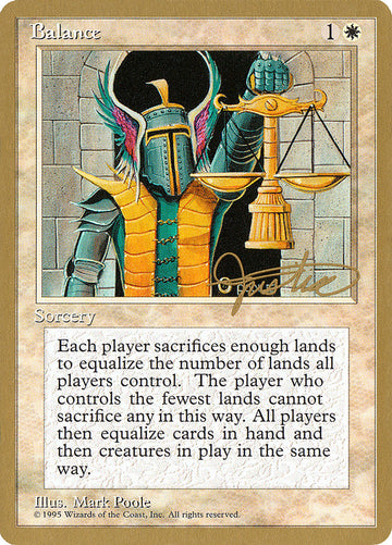 Balance (Mark Justice) [Pro Tour Collector Set]