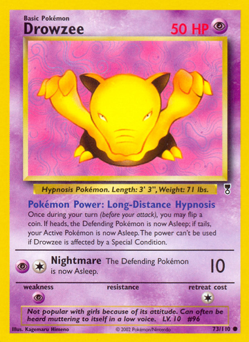 Drowzee (73/110) [Legendary Collection]