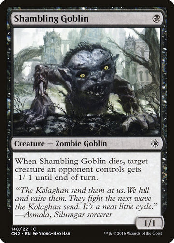 Shambling Goblin [Conspiracy: Take the Crown]