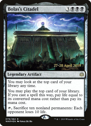 Bolas's Citadel [War of the Spark Prerelease Promos]