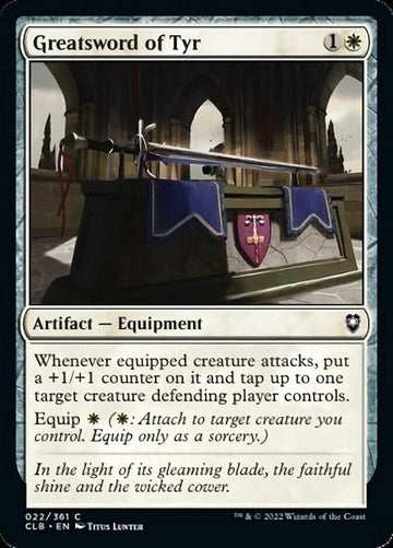 Greatsword of Tyr [Commander Legends: Battle for Baldur's Gate]