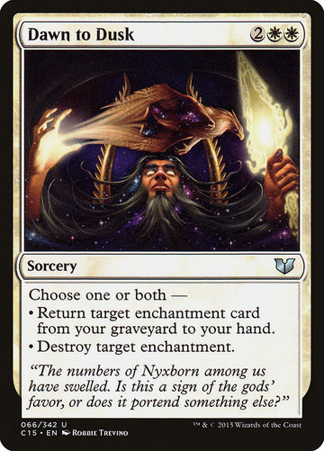Dawn to Dusk [Commander 2015]
