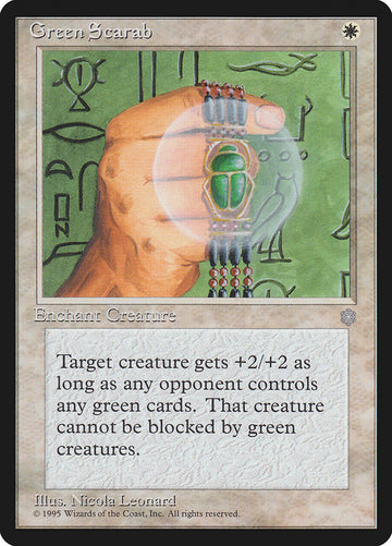 Green Scarab [Ice Age]