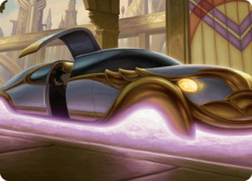 Mysterious Limousine Art Card [Streets of New Capenna Art Series]