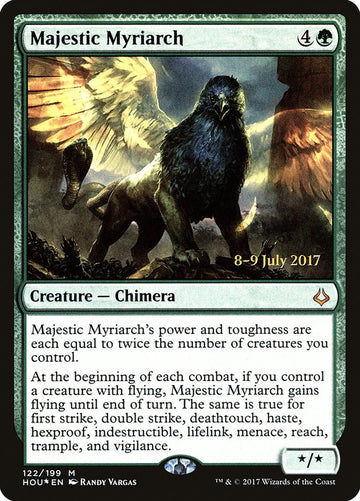 Majestic Myriarch [Hour of Devastation Prerelease Promos]