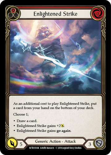Enlightened Strike [WTR159-M] (Welcome to Rathe)  Alpha Print Normal