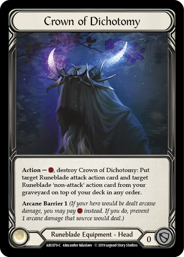 Crown of Dichotomy [ARC079-C] (Arcane Rising)  1st Edition Normal