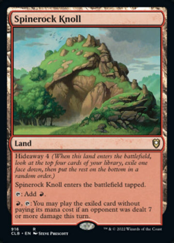 Spinerock Knoll [Commander Legends: Battle for Baldur's Gate]