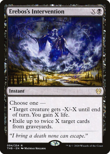 Erebos's Intervention (Promo Pack) [Theros Beyond Death Promos]