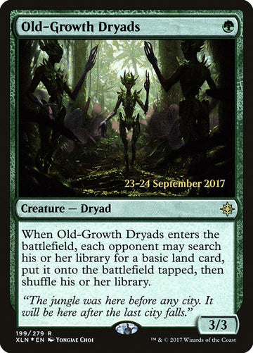 Old-Growth Dryads [Ixalan Prerelease Promos]